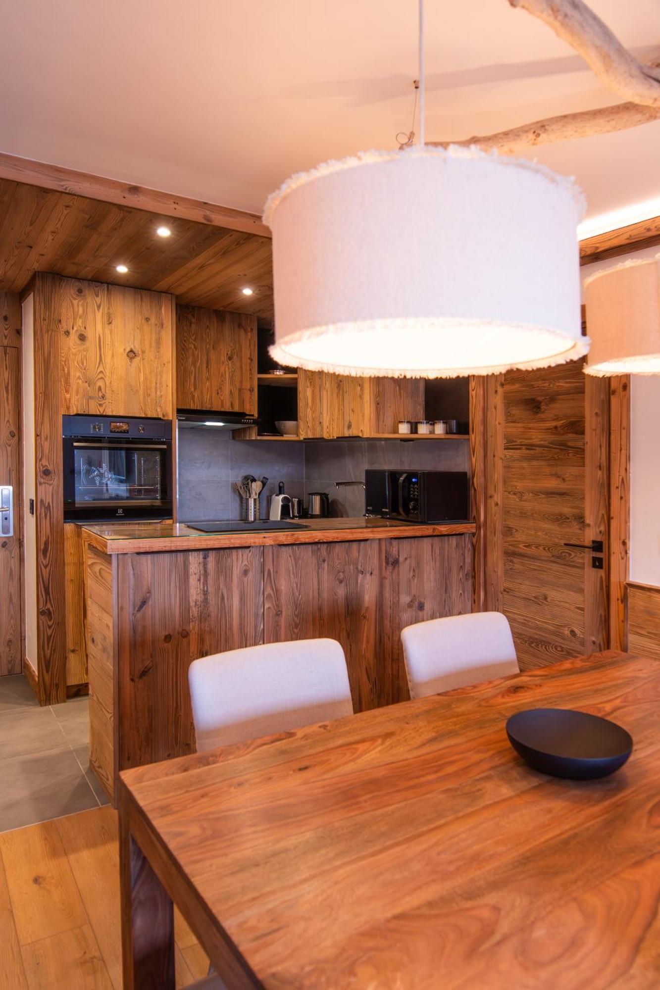 Arcs 1950 Appartement Luxe Type Chalet 5 A 7 Personnes Vue Imprenable Sur Le Montblanc Skis Aux Pieds Les Arcs  Exterior foto