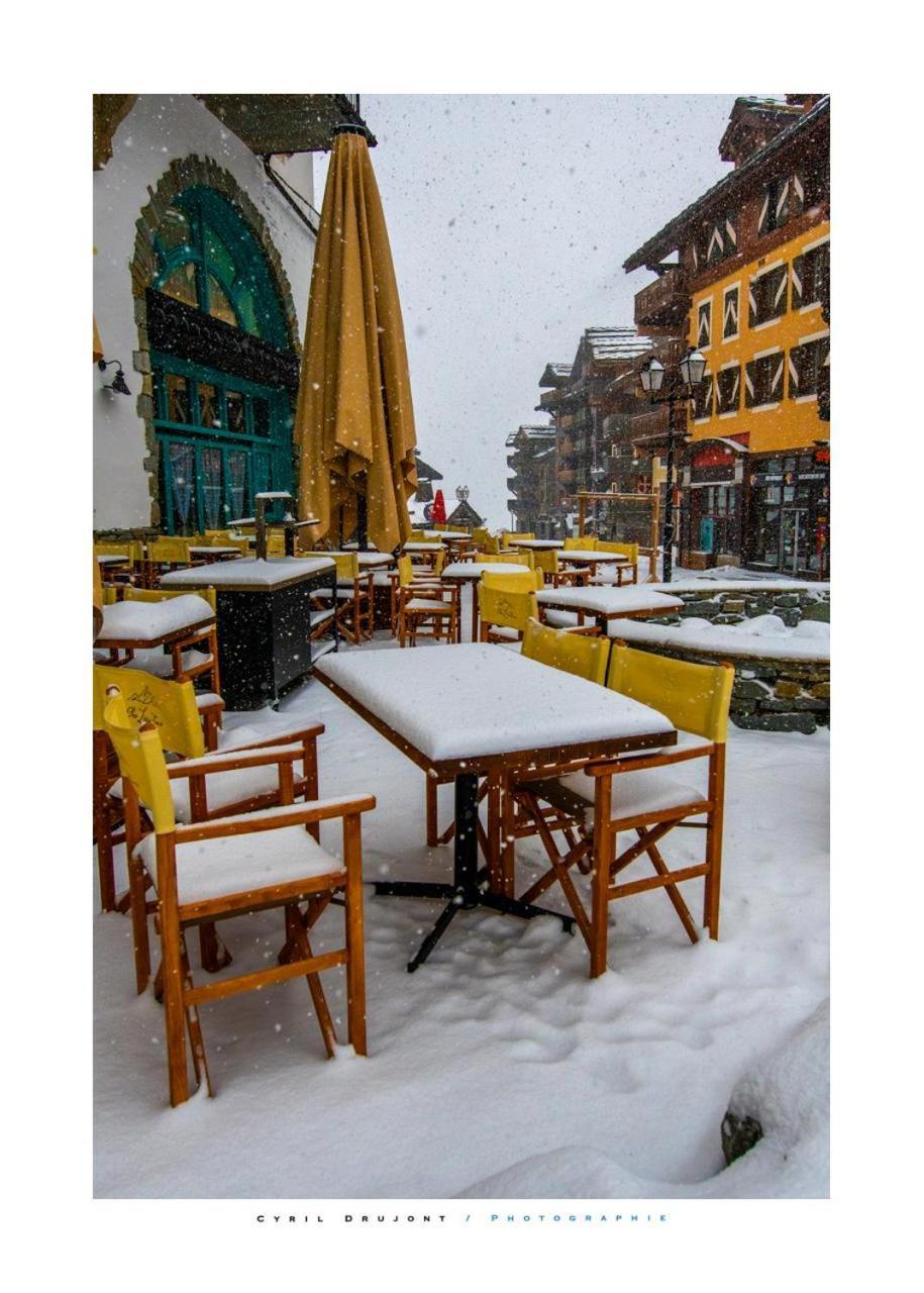 Arcs 1950 Appartement Luxe Type Chalet 5 A 7 Personnes Vue Imprenable Sur Le Montblanc Skis Aux Pieds Les Arcs  Exterior foto