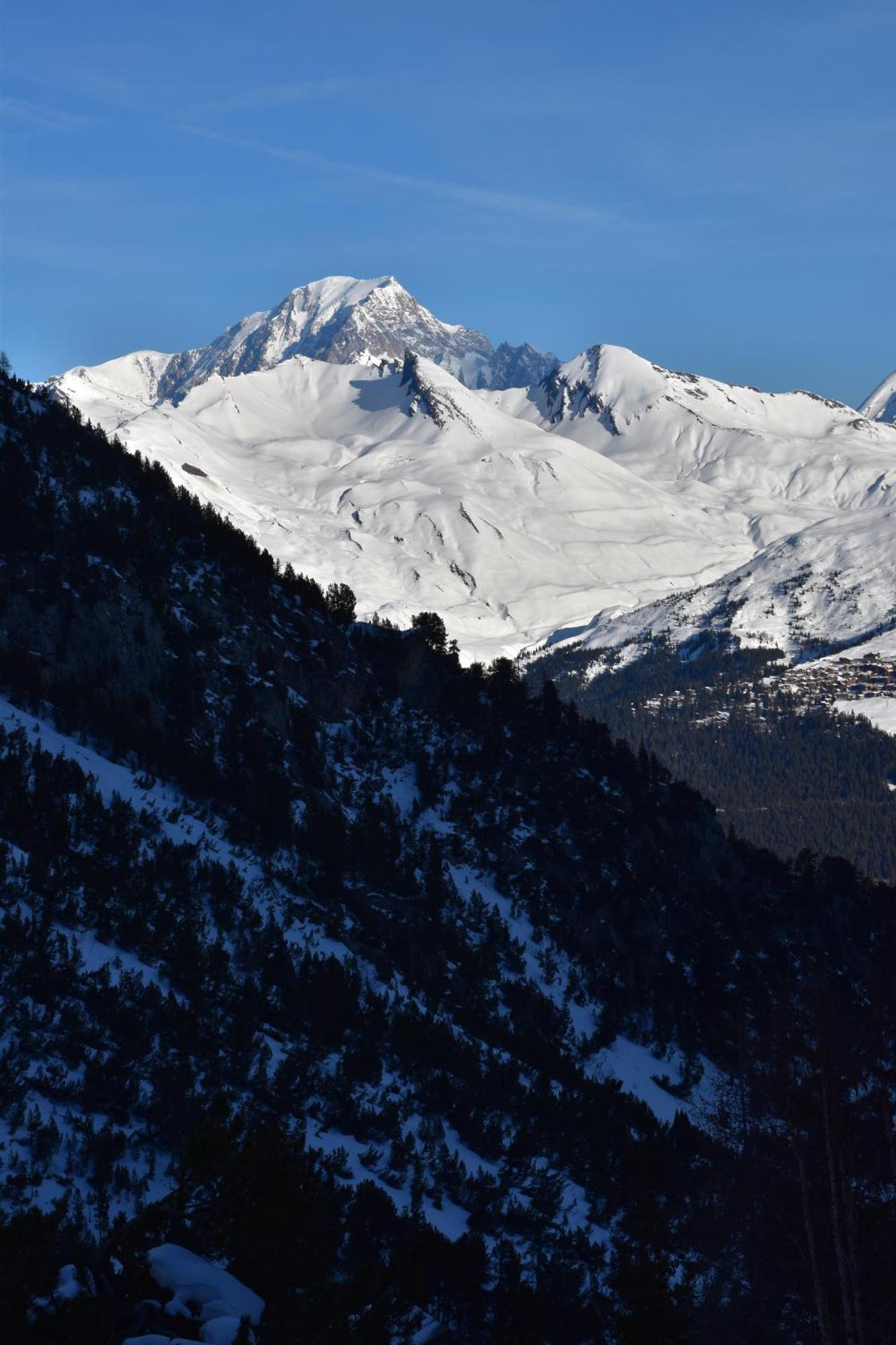 Arcs 1950 Appartement Luxe Type Chalet 5 A 7 Personnes Vue Imprenable Sur Le Montblanc Skis Aux Pieds Les Arcs  Zimmer foto